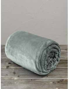 Κουβέρτα Fleece Υπέρδιπλη 220x240 - Meleg Green