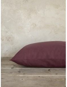 Σετ Μαξιλαροθήκες 52x72 Unicolors - Deep Bordeaux