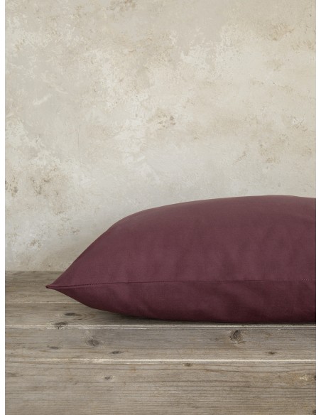 Σετ Μαξιλαροθήκες 52x72 Unicolors - Deep Bordeaux