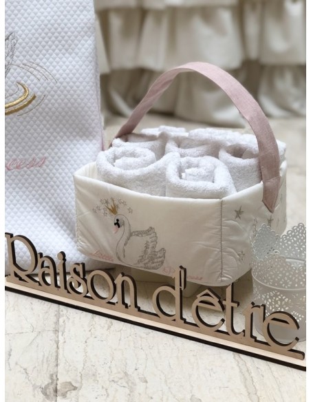 Καλαθάκι Καλλυντικών - Swan with a Crown