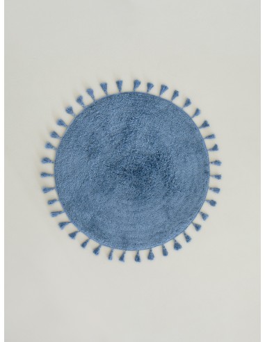 Πατάκι Μπάνιου Δ60 - Fuzzy Denim Blue