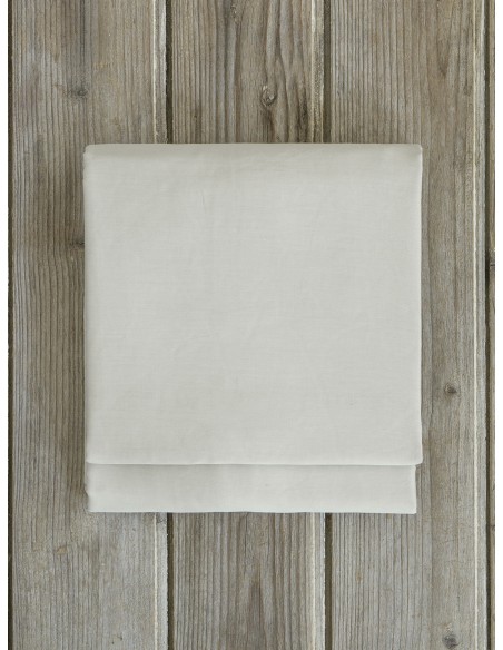 Παπλωματοθήκη Βαμβακοσατέν Υπέρδιπλη 220x240 Superior Satin - Fog Beige