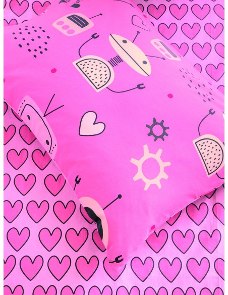 Σετ Σεντόνια Μονά 160x260 - Robo Love