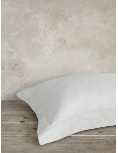 Μαξιλαροθήκες Oxford Superior Satin - Soft Gray