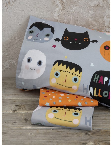 Σετ Σεντόνια Μονά - Happy Halloween