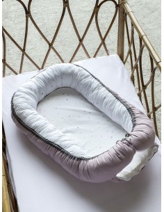 Βρεφική φωλιά 80x48x13 - Baby Nest Pink