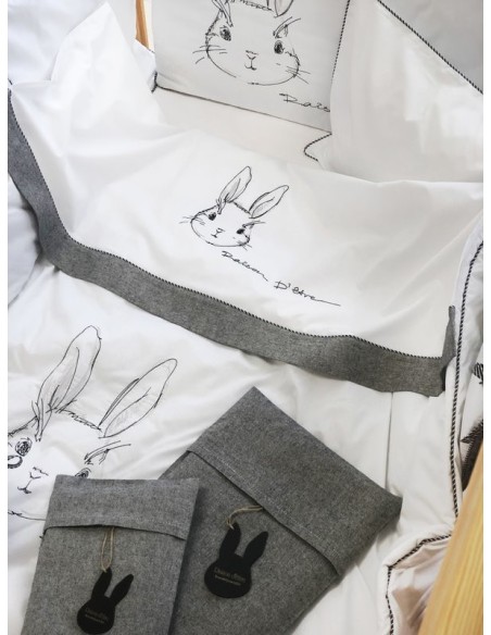 Σετ Σεντόνια Κούνιας - Rabbit De Niro