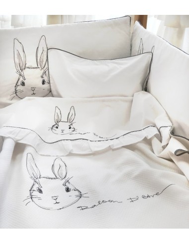 Κουβέρτα Πικέ Αγκαλιάς - Rabbit De Niro