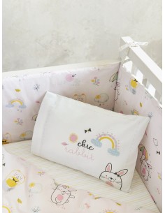 Σετ Παπλωματοθήκη Κούνιας - Chic Rabbit 2