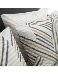 Σετ Σεντόνια Διπλά 200Χ260 Zelma-1 Grey/Yellow 2