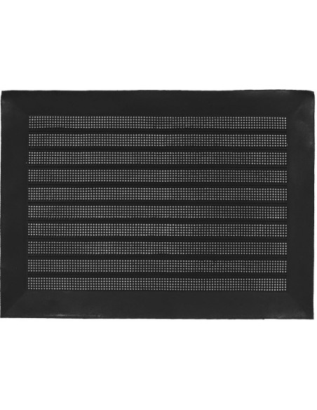 Ταπέτο RUBBER STRIPE 60x80 ΜΑΥΡΟ/ΓΚΡΙ