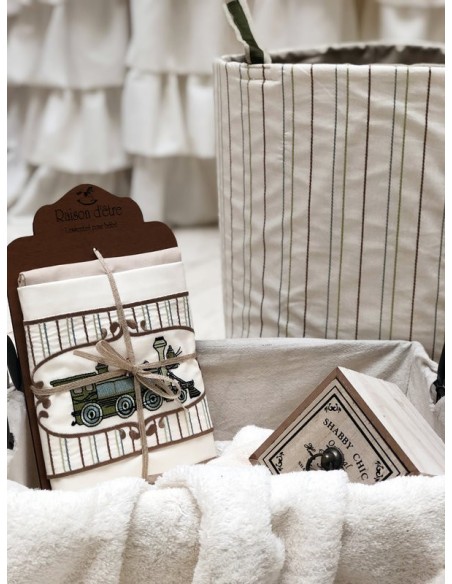 Σετ Σεντόνια Λίκνου - Choo Choo Train