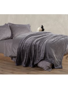 Κουβέρτα Υπέρδιπλη 230x240 Velosso 24 Anthracite 2