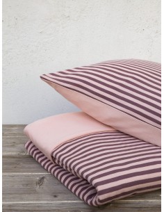 Σετ Παπλωματοθήκη Υπέρδιπλη - Suave Dark Pink