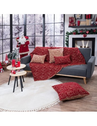 Χριστουγεννιάτικο Ριχτάρι καναπέ Τριθέσιο 180x300 - Steinhaus 10