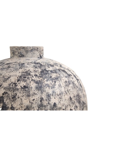 Διακοσμητικό Βάζο Zam Pit Cream (70x70x130) GRC Soulworks 0630008