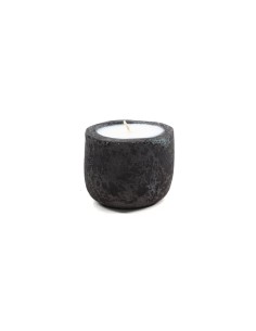 Κεραμικό Κηροπήγιο Mingi Black Spot Gray Medium...