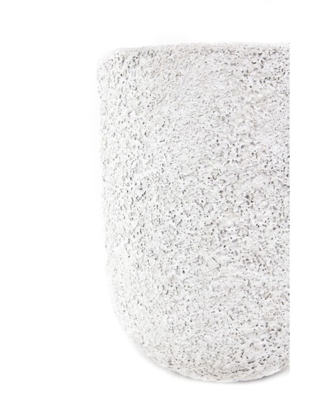 Διακοσμητικό βάζο Siso Gel Coral White (35x35x45) GRC Soulworks 0630016