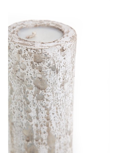 Κεραμικό Κηροπήγιο Slind White Classic Large (11x11x30) Soulworks 0630066