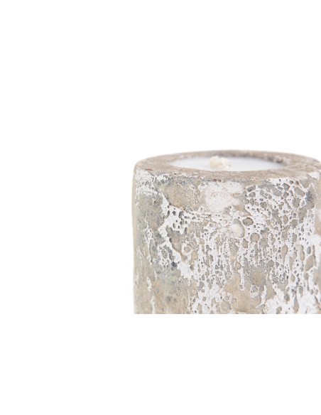 Κεραμικό Κηροπήγιο Slind White Classic Small (11x11x20) Soulworks 0630068