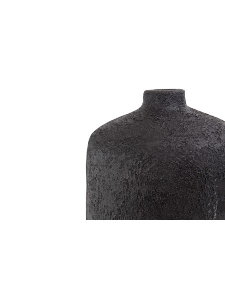 Κεραμικό Διακοσμητικό βάζο Siso Ban Black Spot Gray Medium (20x20x32) Soulworks 0630073