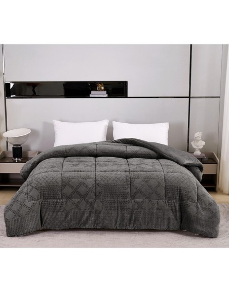 Κουβερτοπάπλωμα King Size 260x240 Prestige Dark Grey