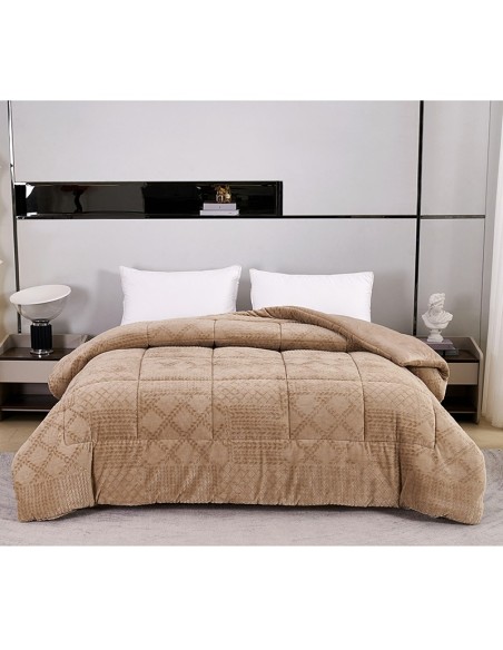 Κουβερτοπάπλωμα Υπέρδιπλο 220x240 Prestige Coffee