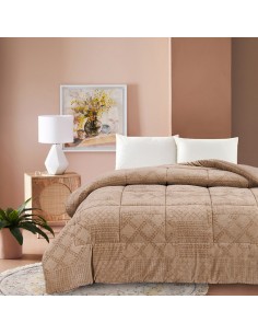 Κουβερτοπάπλωμα Υπέρδιπλο 220x240 Prestige Coffee 2