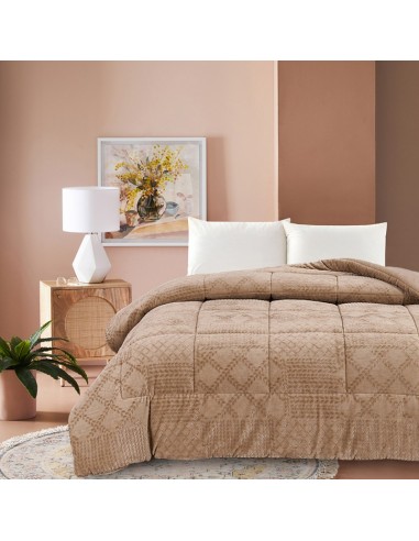 Κουβερτοπάπλωμα Υπέρδιπλο 220x240 Prestige Coffee