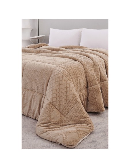 Κουβερτοπάπλωμα Υπέρδιπλο 220x240 Prestige Coffee