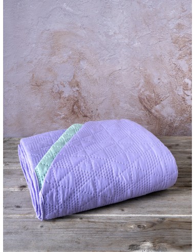 Κουβερλί Υπέρδιπλο 220x240 - Armon Lavender/Pistachio
