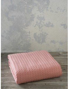 Κουβέρτα Γίγας 240x260 Habit - Coral