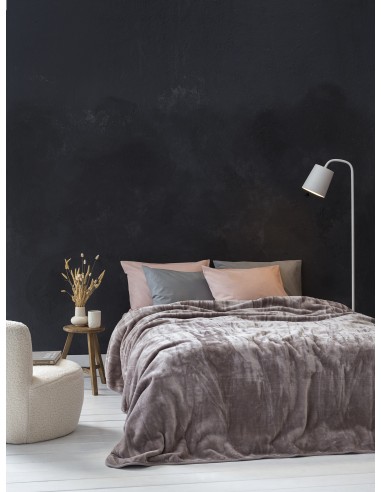 Κουβέρτα Βελουτέ Μονή 160x220 Coperta - Cigar...