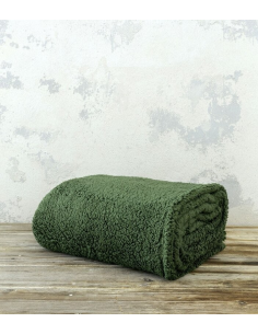 Κουβέρτα Υπέρδιπλη 220x240 - Manta Forest Green