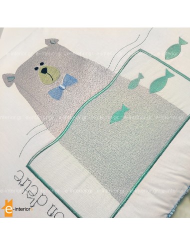 Πάντα 45x210 Baby Boy Bear - Mint