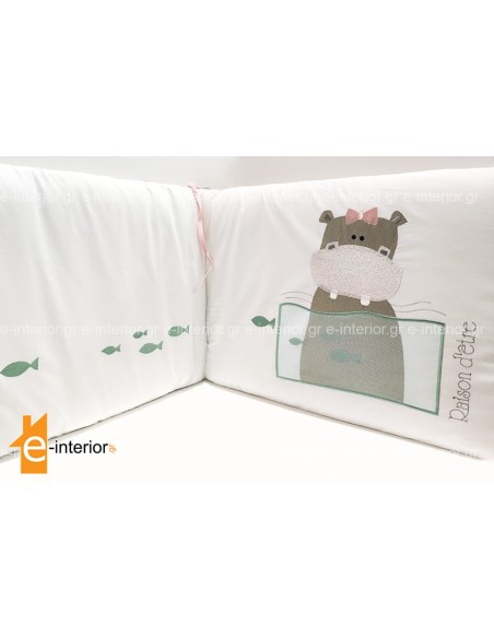 Πάντα 45x210 Baby Girl Hippo - Pink