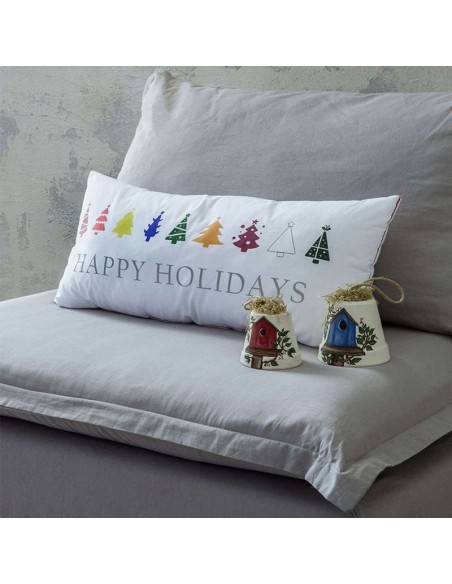 Διακοσμητικό Μαξιλαράκι 30x60 Happy Holidays