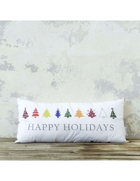 Διακοσμητικό Μαξιλαράκι 30x60 Happy Holidays