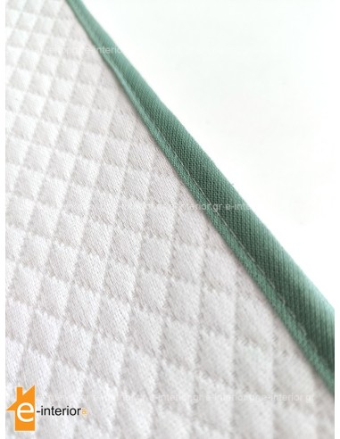 Κουβέρτα Πικέ Αγκαλιάς Hot Air Balloon - Green