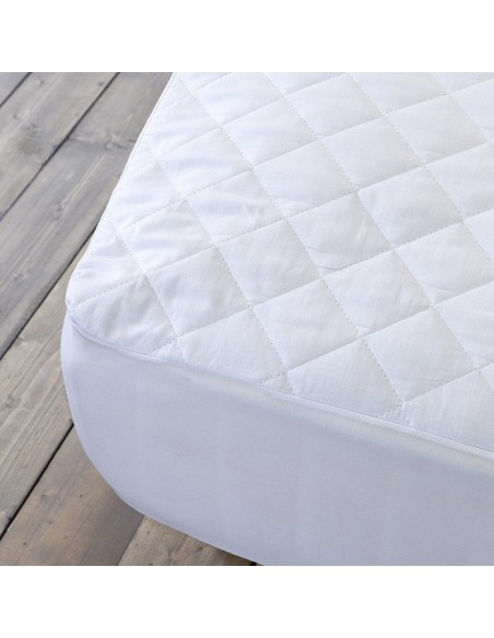 Επίστρωμα Αδιάβροχο 100x200+30 Abbraccio - Καπιτονέ με Φούστα Jersey