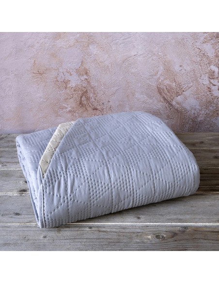 Κουβερλί Γίγας 240x260 - Armon Gray/Beige
