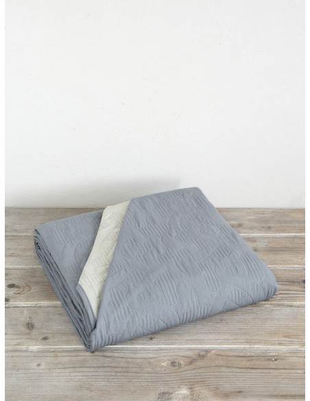 Κουβερλί Γίγας 240x260 - Avana Oat Beige / Medium Gray