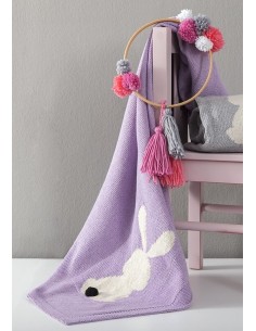 Κουβέρτα 75x110 - Honey Bunny Lilac