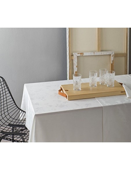 Τραπεζομάντηλο 165x310 - Peonia Off White