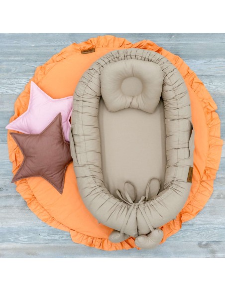 Φωλιά Cappuccino 60x100 με μαξιλαράκι