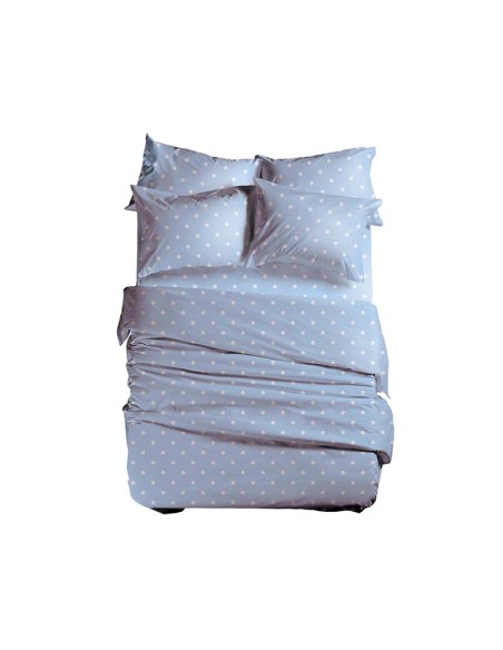 Σεντόνι Μονό Basic Dots - Sky 170x270