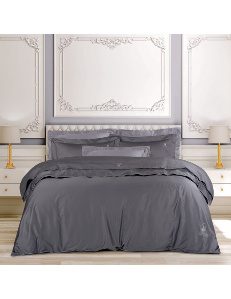 GREENWICH POLO CLUB ΣΕΤ ΣΕΝΤΟΝΙΑ KING 2178 ΓΚΡΙ ΣΚΟΥΡΟ