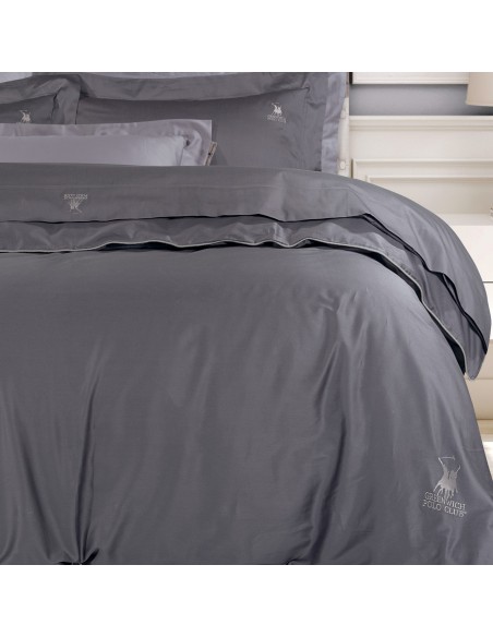 GREENWICH POLO CLUB ΣΕΤ ΣΕΝΤΟΝΙΑ KING 2178 ΓΚΡΙ ΣΚΟΥΡΟ