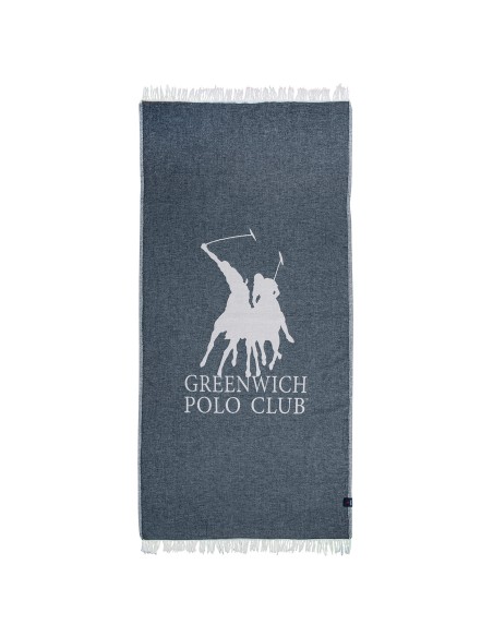 GREENWICH POLO CLUB ΠΕΤΣΕΤΑ ΘΑΛΑΣΣΗΣ 85Χ170 3907 ΙΒΟΥΑΡ, ΜΠΛΕ