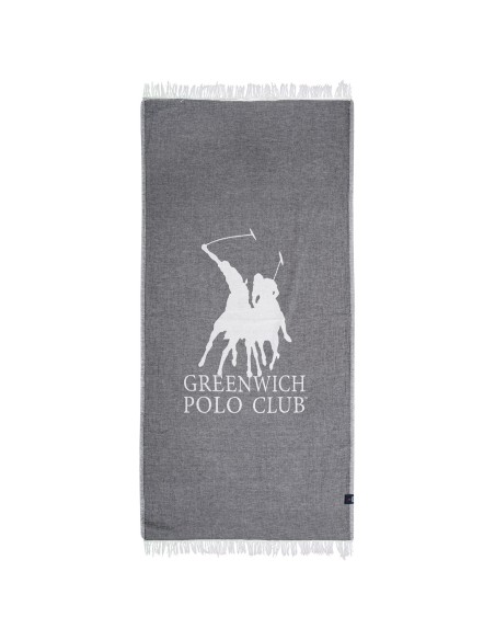 GREENWICH POLO CLUB ΠΕΤΣΕΤΑ ΘΑΛΑΣΣΗΣ 85Χ170 3903 ΓΚΡΙ, ΙΒΟΥΑΡ